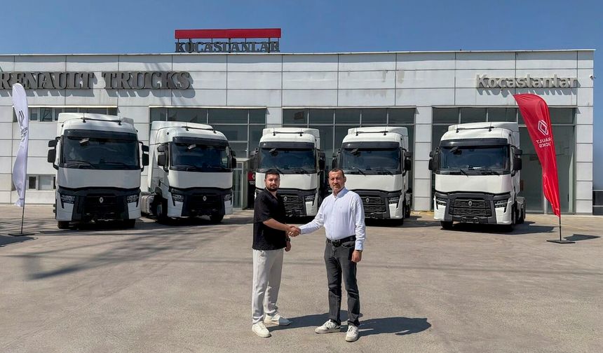 Aybir Lojistik filosunun üçte ikisini Renault Trucks çekiciler oluşturuyor
