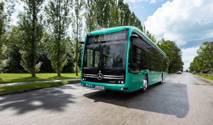 Mercedes-Benz eCitaro yakıt hücreli otobüs uluslararası testte birinci oldu