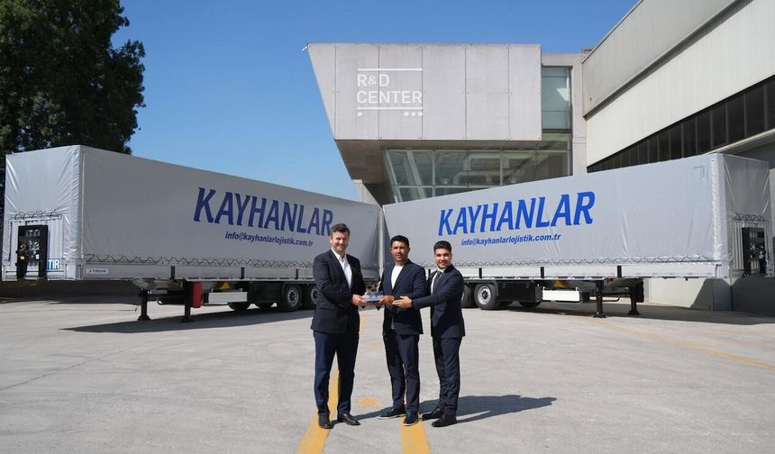 Kayhanlar, filosunu 6 yeni Tırsan treyler ile büyüttü