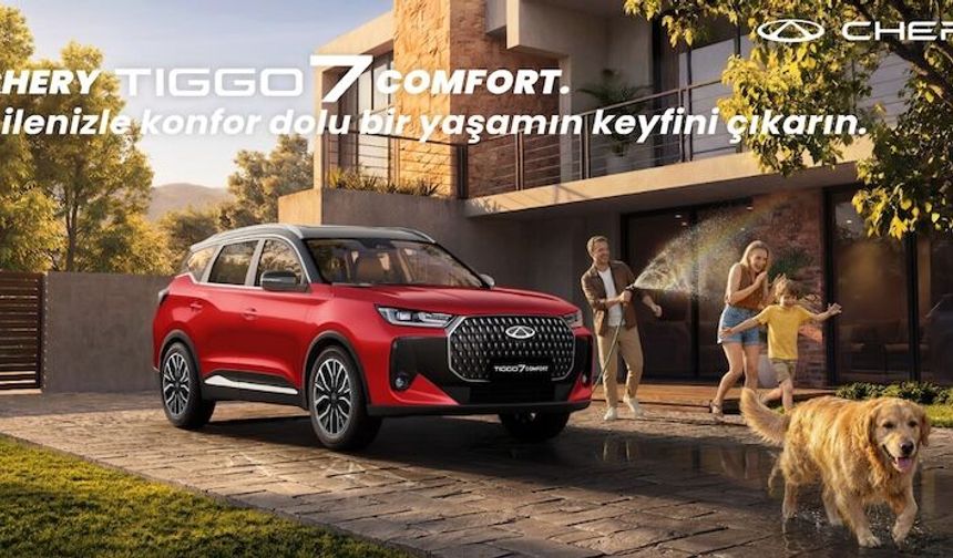 Yeni Chery TIGGO 7 Comfort ailelerin beklentilerini tek bir SUV’da buluşturuyor