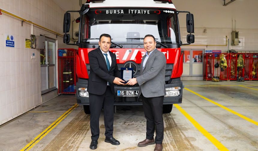 Bursa İtfaiye filosunda hızlı müdahale için Allison teknolojisi