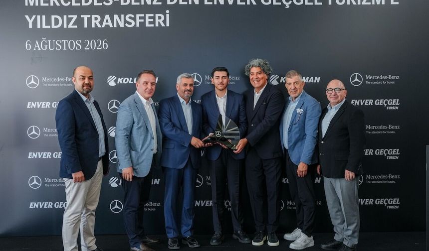 Enver Geçgel Turizm, 63 yeni Mercedes-Benz otobüsle büyümesini sürdürüyor