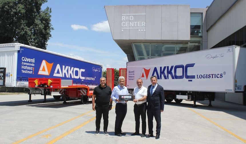 Akkoç Lojistik’in Tırsan filosu 200 treylere ulaştı