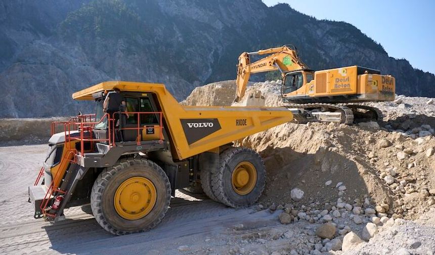 Volvo R100E, Allison şanzımanla taş ocağında verimliliği artırıyor