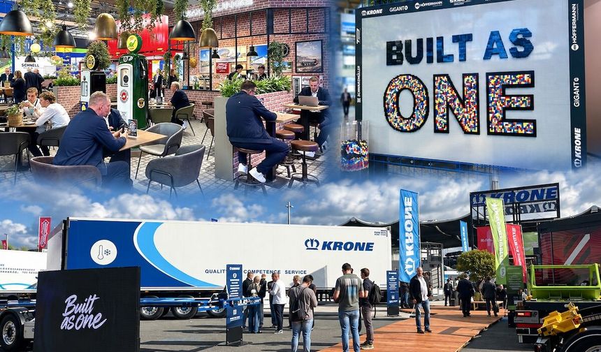 KRONE, Hannover’de “Built as One” temasıyla fuara damga vurdu