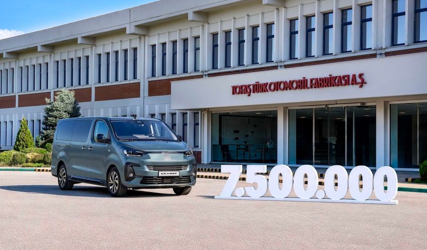Tofaş, Bursa Fabrikası'nda 7,5 milyonuncu aracını üretim bandından indirdi