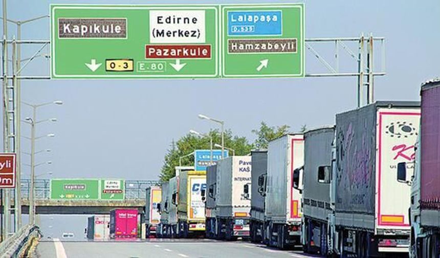 Sınır kapılarındaki bekleme süreleri ihracatı vuruyor