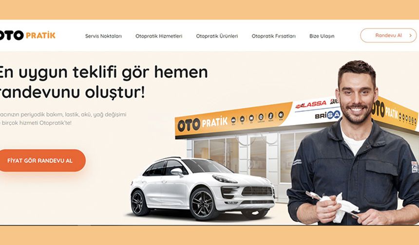 Otopratik'ten araç sahiplerine anında “online araç bakım fiyat teklifi”