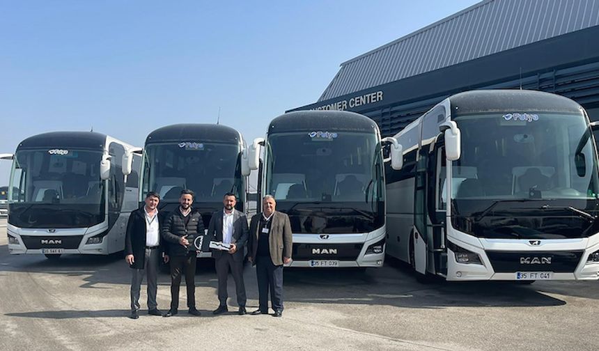 MAN’dan İzmir ve Bingöl firmalarına 5 adet Lion’s Coach teslimatı yaptı