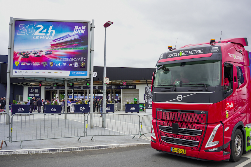 1723622203 Danfoss E Truck At The Le Mans 24 Hour Race France 2