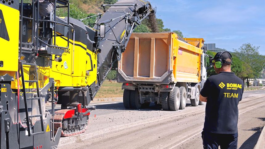 Bomag Yafa İnşaat Teslimatı 07