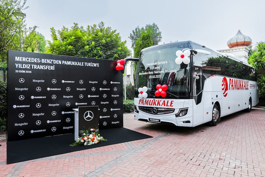 Pamukkale Turizm, Filosunu 25 Adet Mercedes Benz Tourismo 16 Rhd 2+1 Ile Güçlendirdi 1