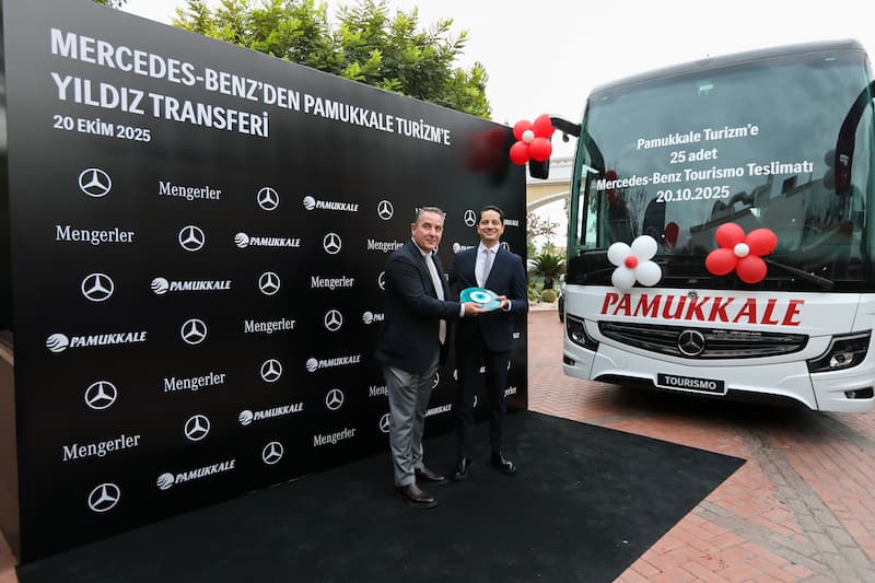 Pamukkale Turizm, Filosunu 25 Adet Mercedes Benz Tourismo 16 Rhd 2+1 Ile Güçlendirdi 3