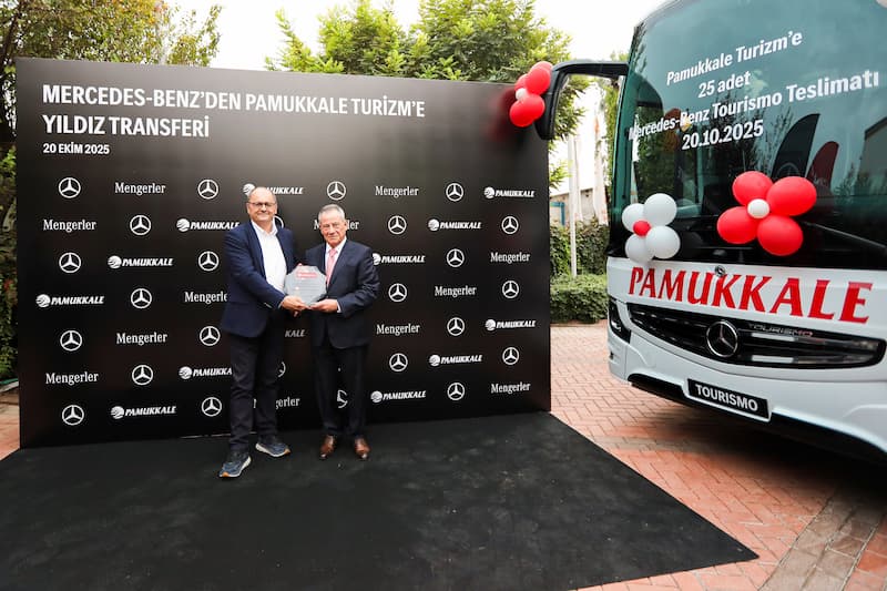 Pamukkale Turizm, Filosunu 25 Adet Mercedes Benz Tourismo 16 Rhd 2+1 Ile Güçlendirdi 4