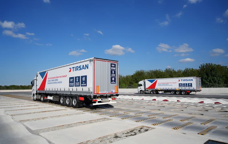 Yeni Nesil Tenteli Perdeli Avrupa'nın İlk Ve Tek Treyler Test Pisti