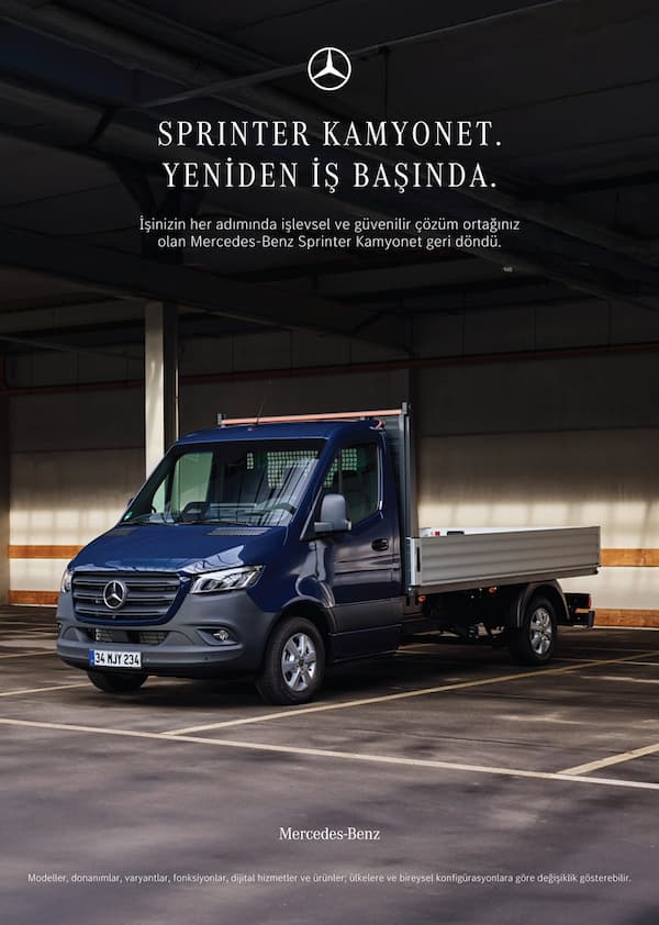 Mercedes Benz Sprinter Kamyonet