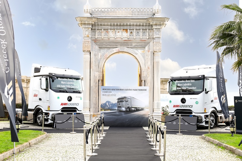 Mars Logistics, Filosunu 150 Adet Mercedes Benz Actros L Procab Ile Genişletti 05