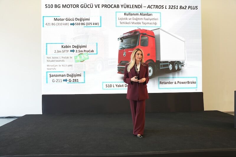 Mercedes Benz Türk, Kamyon Ürün Portföyündeki Yeniliklerle Güç, Verimlilik, Güvenlik Ve Elektrifikasyonda Yeni Bir Dönem Başlatıyor 5
