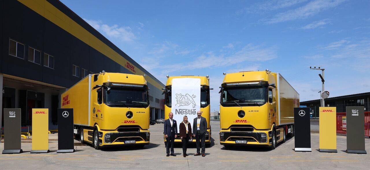 Mercedes-Benz eActros 600 çekiciler DHL Supply Chain Türkiye operasyonlarında kullanılacak