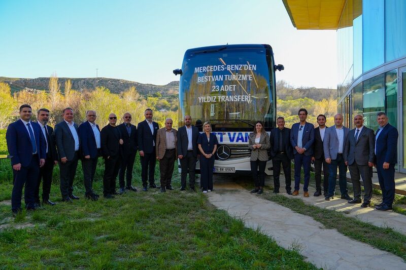 Best Van 23 Adet Mercedes Benz Otobüsünü Teslim Aldı 8-1