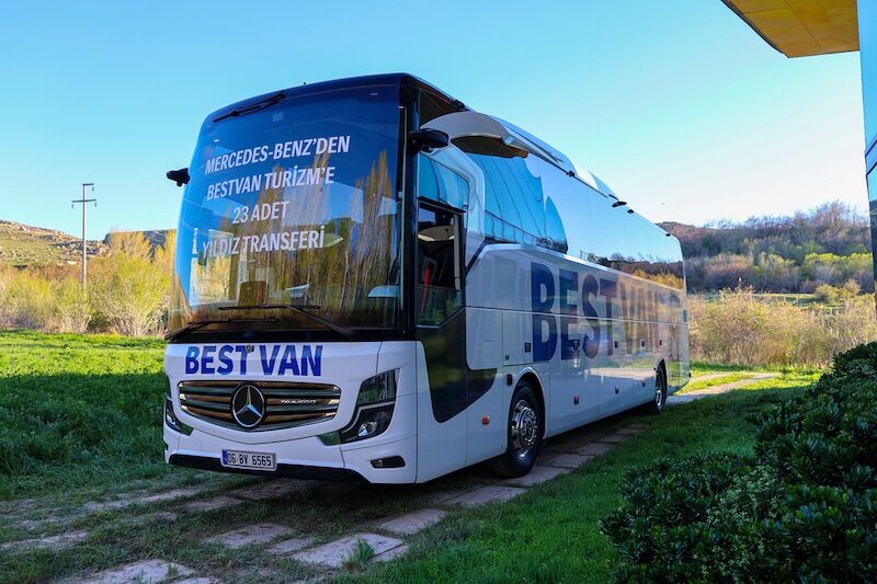 Best Van 23 Adet Mercedes Benz Otobüsünü Teslim Aldı 9-1