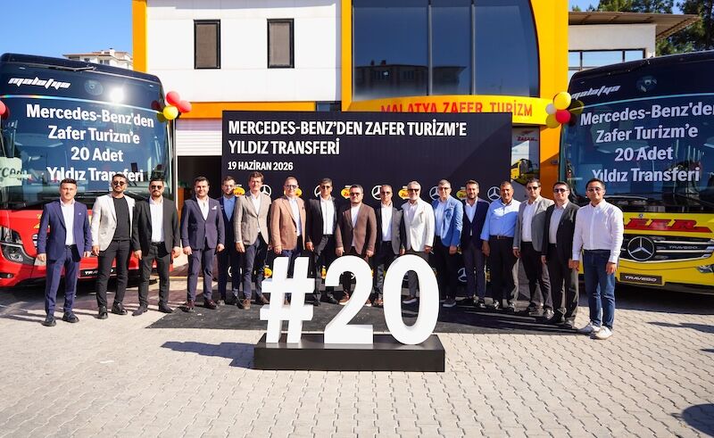 20 Adet Mercedes Benz Travego Malatya Zafer Filosunda Yerini Aldı 7