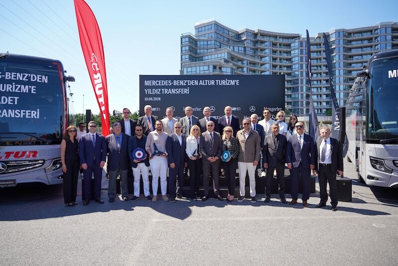 Altur Turizm Filosunu 20 Adet Mercedes Benz Tourismo 15 Ile Güçlendirdi 5