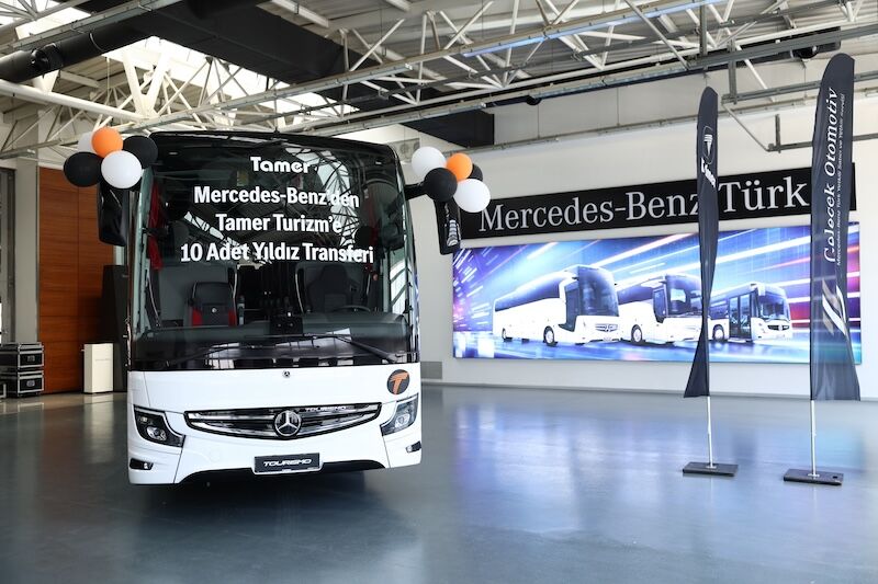 Tamer Turizm 10 Adet Mercedes Benz Tourismo Ile Filosunu Genişletti 1