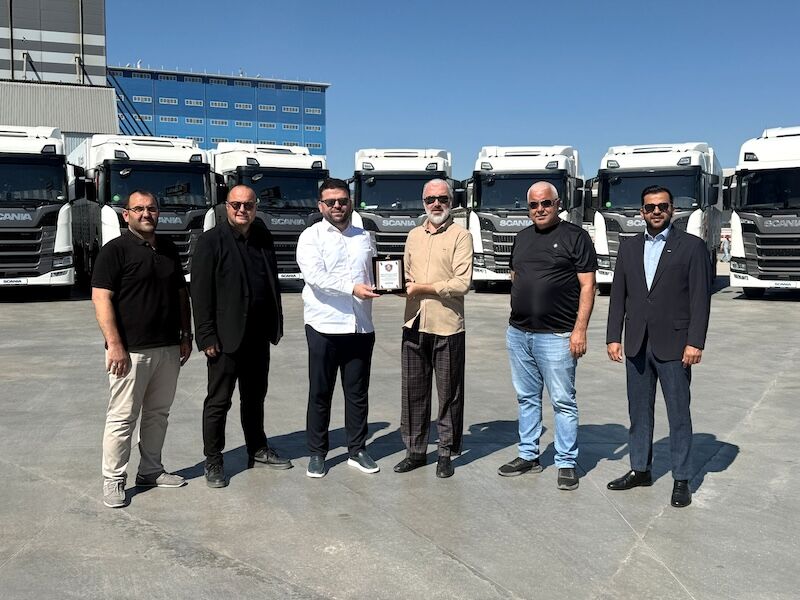 Scania'dan Kozlu Gida'ya Teslimat
