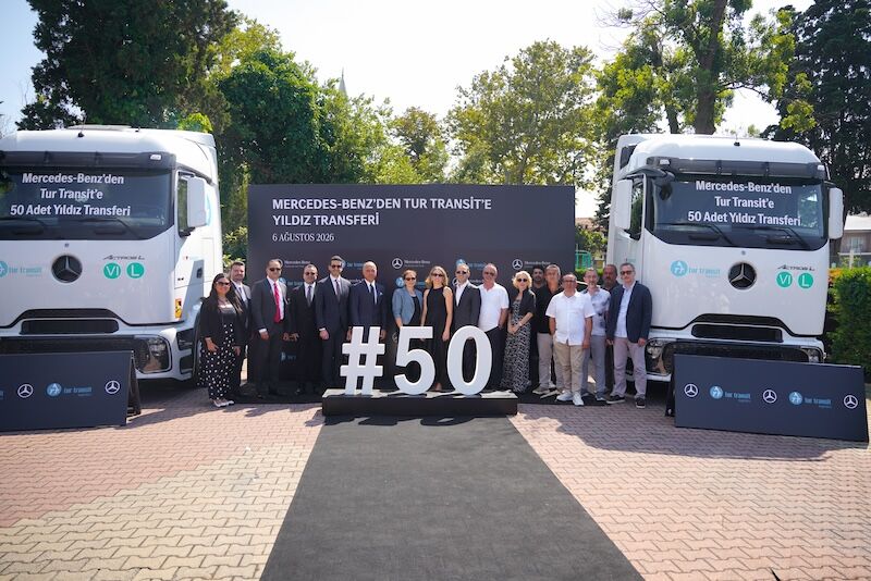 Tur Transit Lojistik, Filosunu 50 Yeni Mercedes Benz Actros L 1848 Ls Ile Güçlendirdi 5