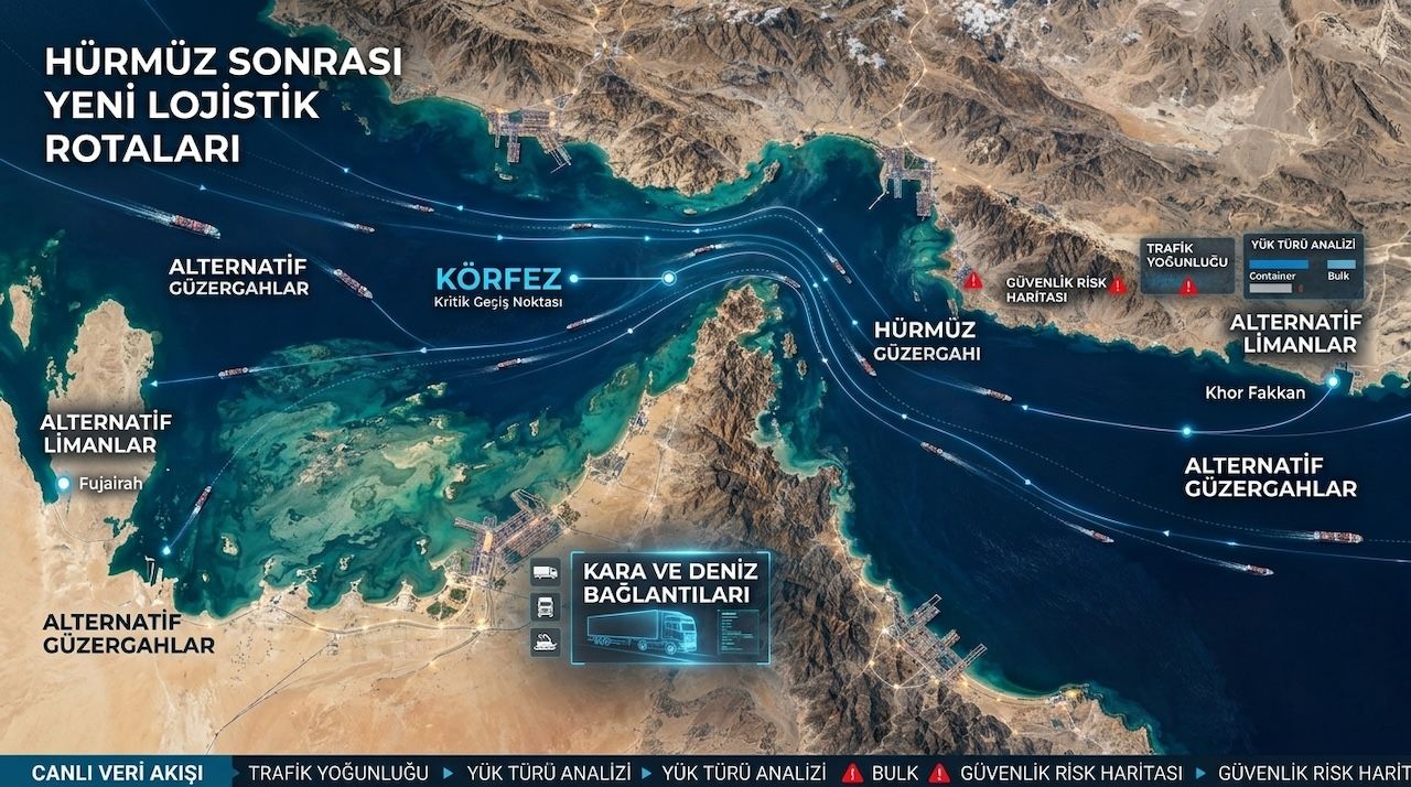 Hürmüz boğazı sonrası Körfez lojistiğinde yeni rotalar öne çıkıyor