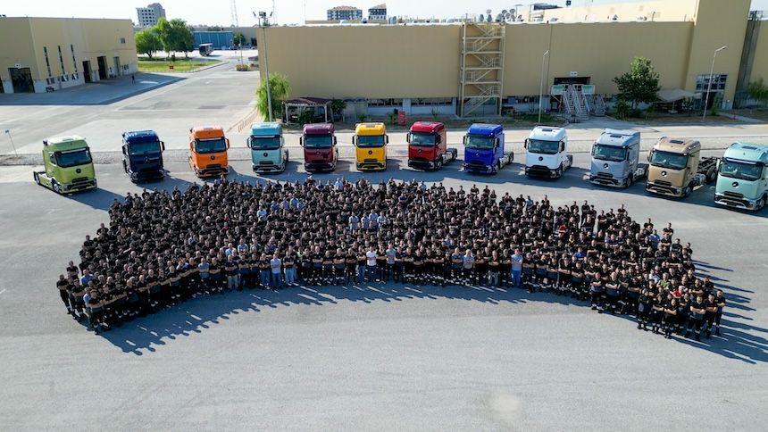 Mercedes-benz türk aksaray kamyon fabrikası, 40 yılda küresel bir üretim üssüne dönüştü