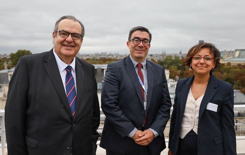 Oica Genel Sekreteri François Roudier Ccfa Başkanı Jean Andre Barbosa Osd Genel Sekreteri Özlem Güçlüer