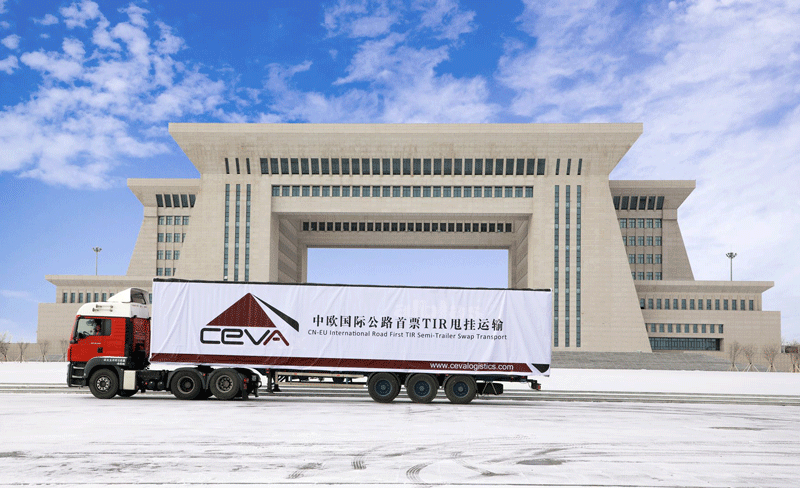 CEVA Lojistik, Çin'den Avrupa'ya ilk kamyonunu yola çıkardı